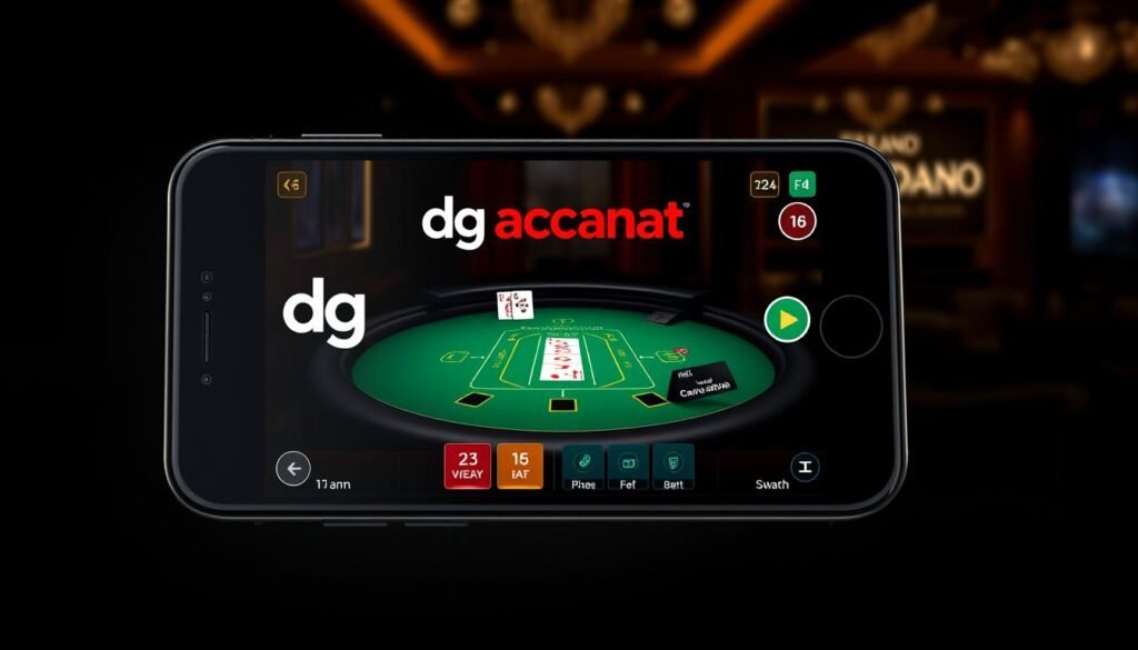 dg 百家樂手機版遊戲介面