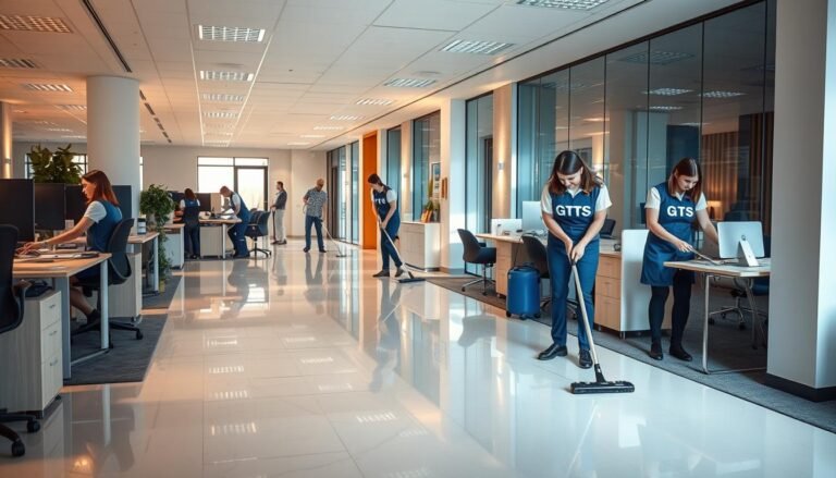 清潔公司, 清潔服務, 寫字樓清潔