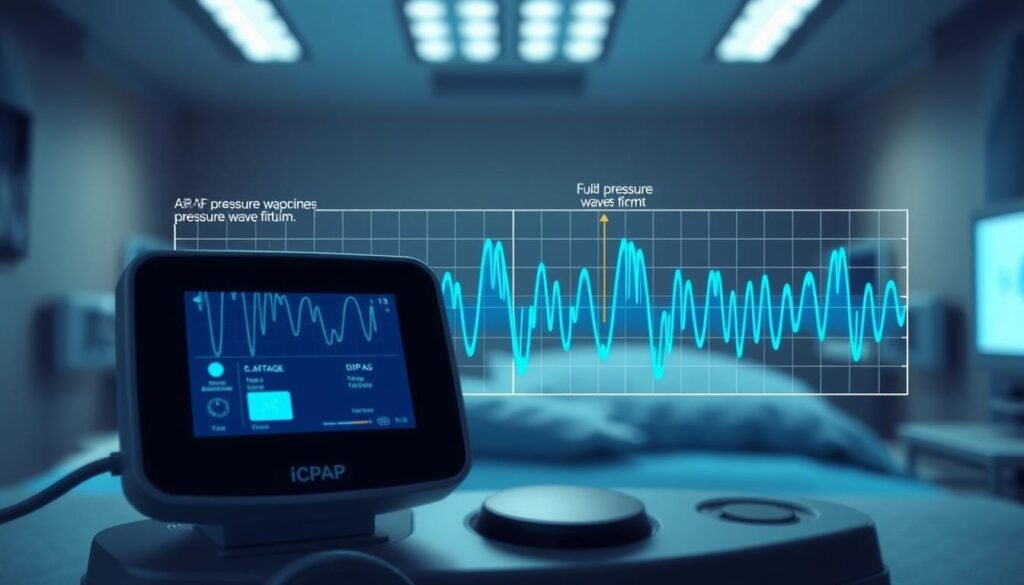 睡眠呼吸機氣流壓力波形分析