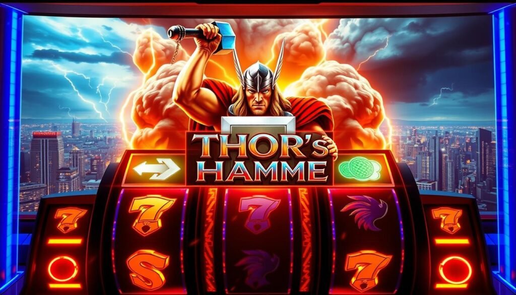 雷神角子機遊戲介面