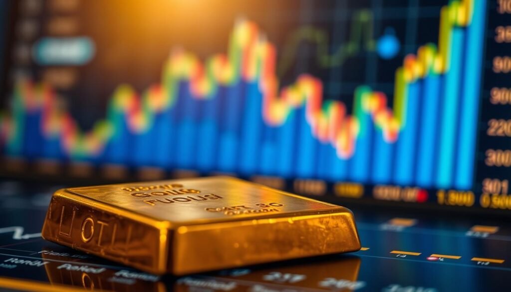黃金現貨的抗跌表現 黃金現貨的抗跌表現